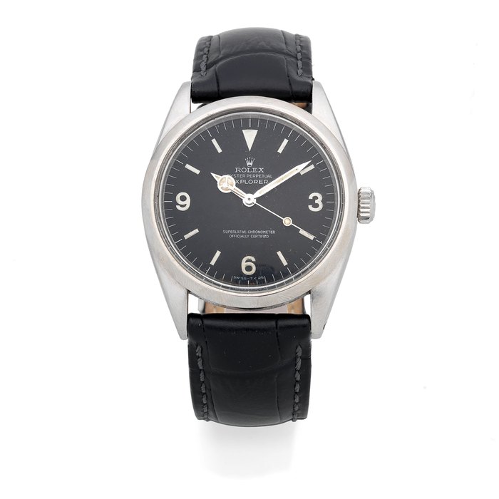 Rolex. A stainless steel automatic wristwatch Explorer, Ref: 1016, Circa 1965