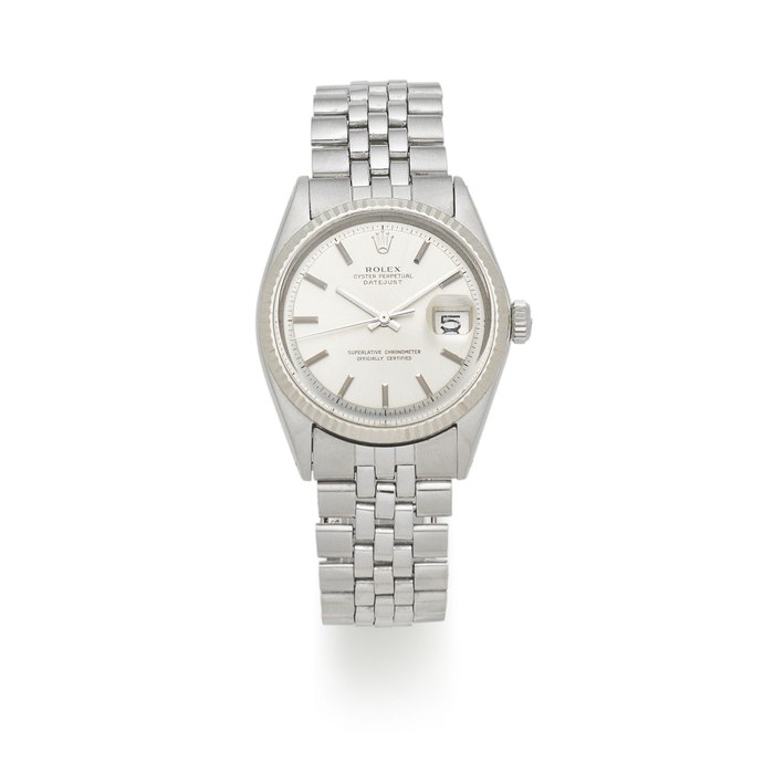 Rolex. A stainless steel automatic calendar bracelet watch Datejust, Ref: 1601, Circa 1970