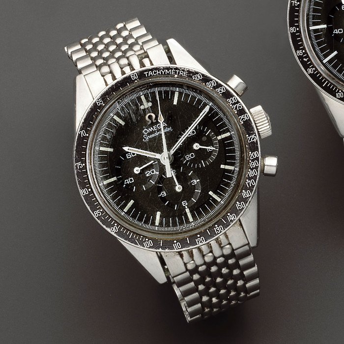 Omega Omega. A stainless steel manual wind chronograph bracelet watch Speedmaster 'Ed White', Ref: S105.003-64, Circa 1964