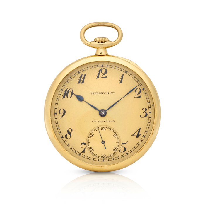 Patek Philippe. A fine 18K gold open face dress watchcirca 1929