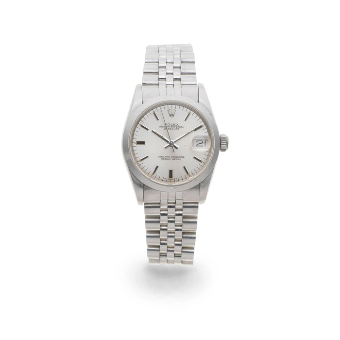 Rolex Rolex. A midsize stainless steel automatic calendar bracelet watch Datejust, Ref: 68240, Circa 1984, Price & Market Data