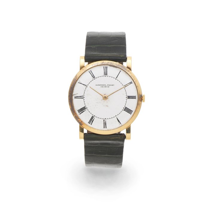 Audemars Piguet. An 18K gold manual wind wristwatch Circa 1960