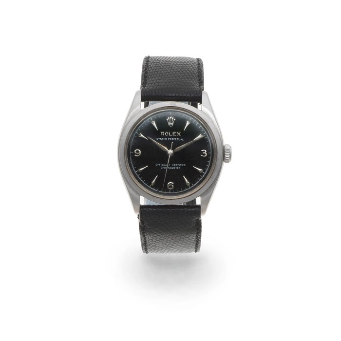 Rolex. A stainless steel automatic wristwatch Oyster Perpetual, Ref: 6084, Circa 1952