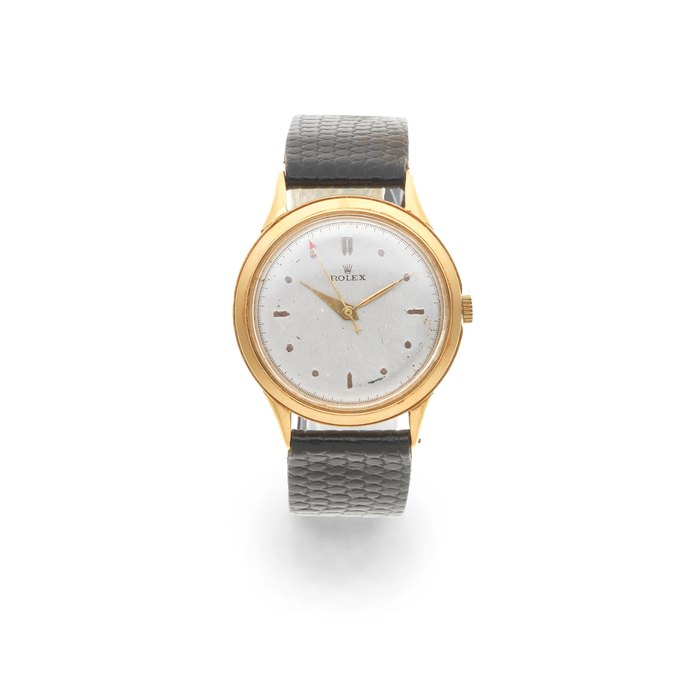 Rolex. An 18K gold manual wind wristwatch Ref: 1023, Circa 1940