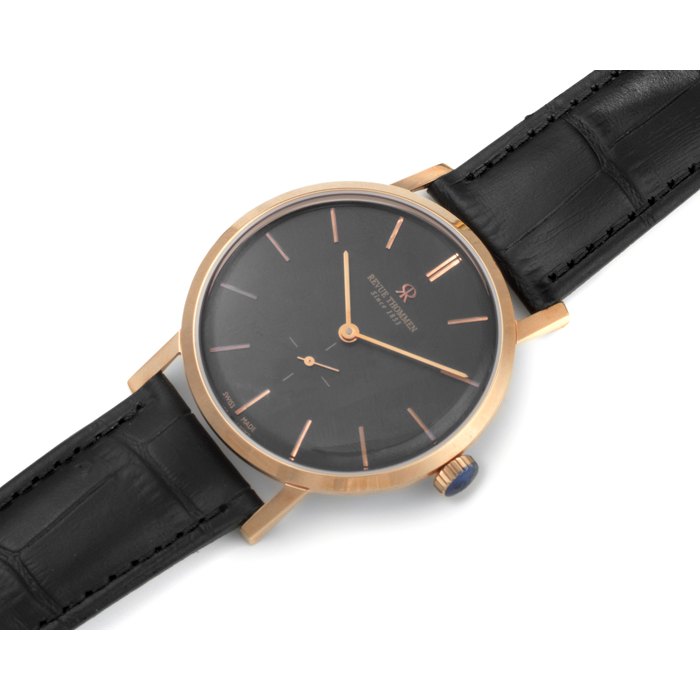 Revue Thommen. A gold plated manual wind wristwatch Ref. 170903/033