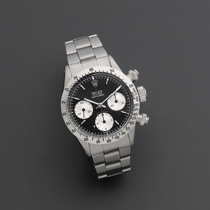 Rolex Rolex. A stainless steel manual wind chronograph bracelet watch Cosmograph Daytona, Ref:6265, Serial No.280****, Circa 1971 · 6265