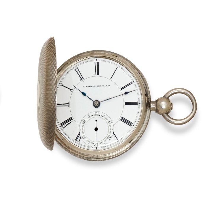 Waltham Two Royal E. Robbins silver watches, Price & Market Data