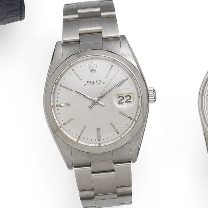 Rolex. A stainless steel manual wind bracelet watch Oysterdate, Ref:6694, Serial No.138****, Circa 1966