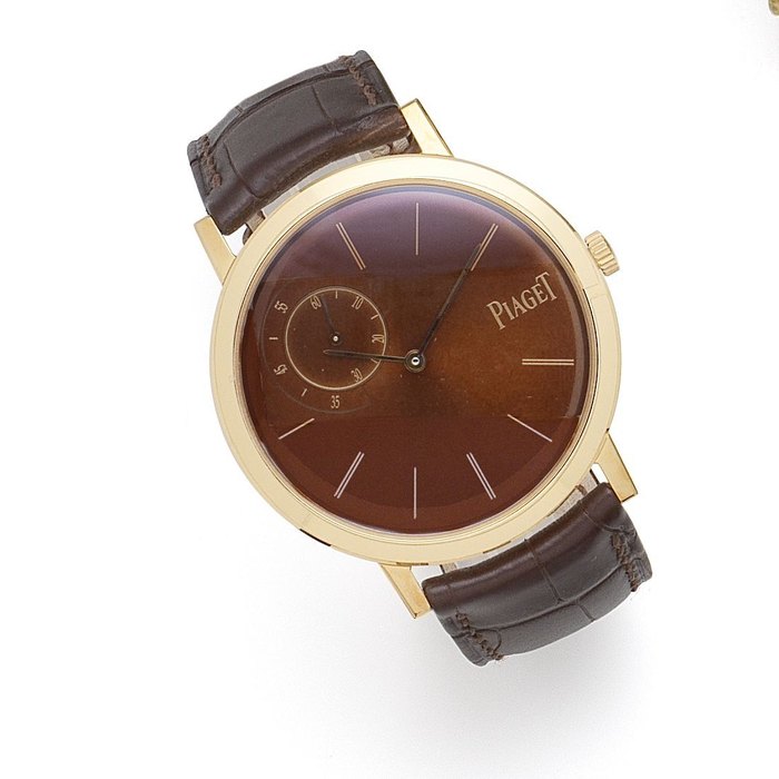 Piaget. An 18K rose gold manual wind wristwatch Ref:P10582, No.13/200, Case No.990146, Sold 17th September 2008
