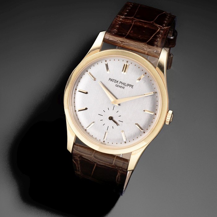 Patek Philippe. An 18K rose gold manual wind wristwatch Calatrava, Ref:5196R-001, Case No.4379851, Movement No.1899127, Sold 17th April 2007