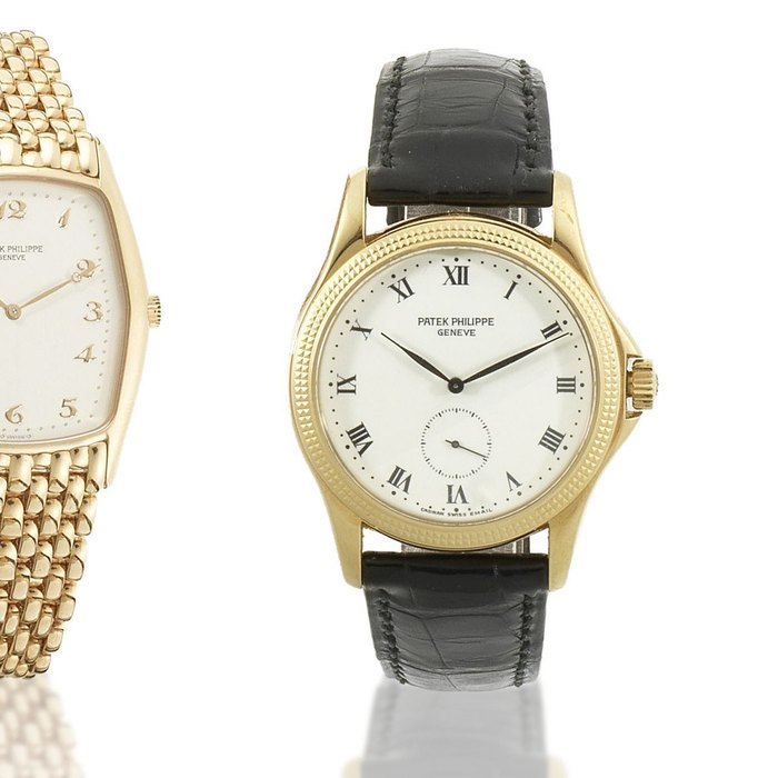 Patek Philippe. An 18K gold manual wind wristwatch Calatrava, Ref:5115J, Case No.4143261, Movement No.1907549, Circa 2000