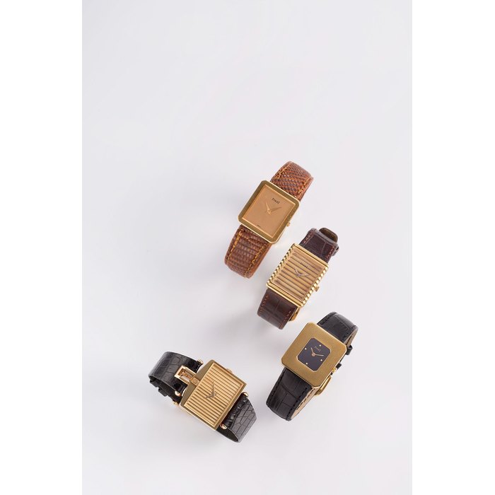 Piaget. A lady's 18K gold manual winding wristwatch Protocole, Ref:9154, Case No.114734, Movement No.656117, Circa 1980