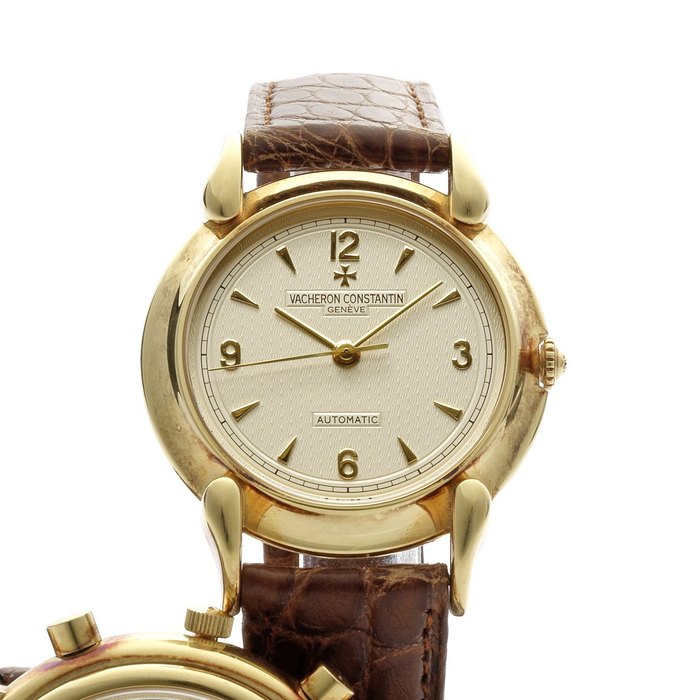 Vacheron Constantin. An 18ct gold automatic wristwatch Ref:48003, Case No.647041, Movement No.836227, Circa 1994