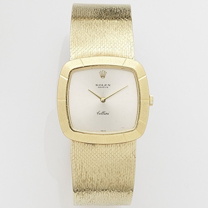 Rolex. An 18ct gold manual wind bracelet watch Cellini, Ref:3830J, Serial No.252****, Circa 1970