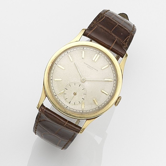 Vacheron & Constantin. An 18ct gold manual wind wristwatch Case No.271056, Movement No.432024, Circa 1940