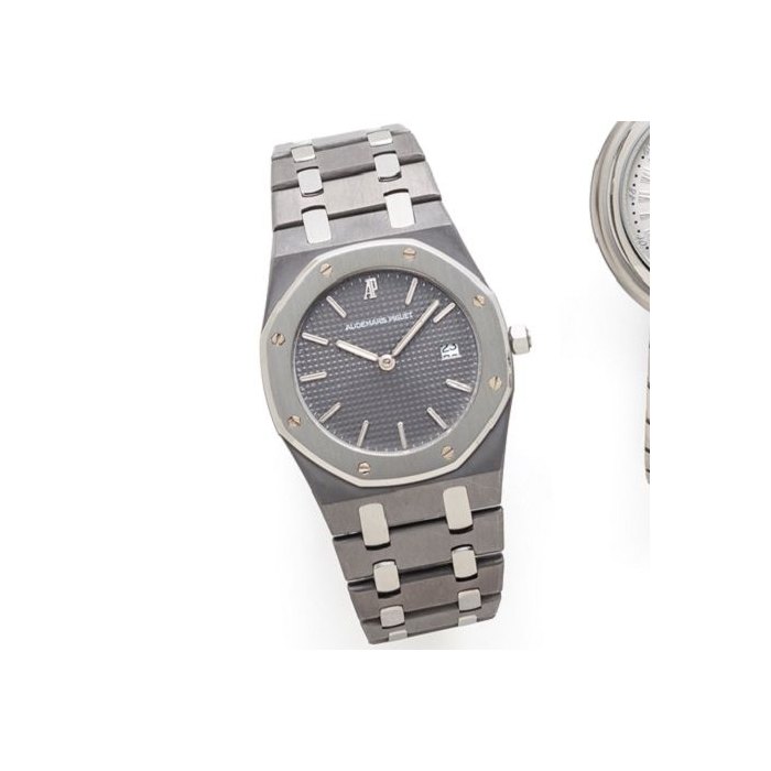 Audemars Piguet. A tantalum quartz calendar bracelet watch Royal Oak Championship, Case No. D5392, No. 339, Circa 1995