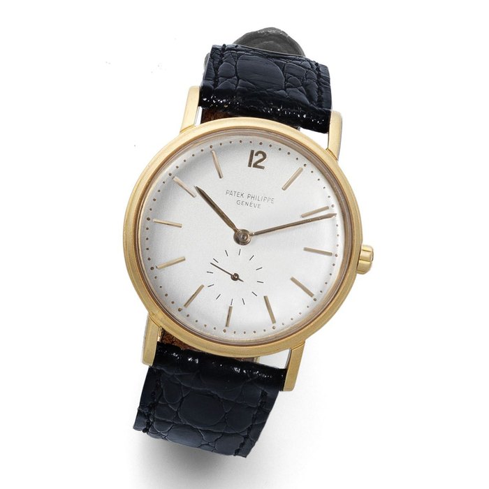 Patek Philippe. A fine 18K rose gold automatic wristwatch Ref:2584R, Case No.2600176, Movement No.765023, Circa 1962