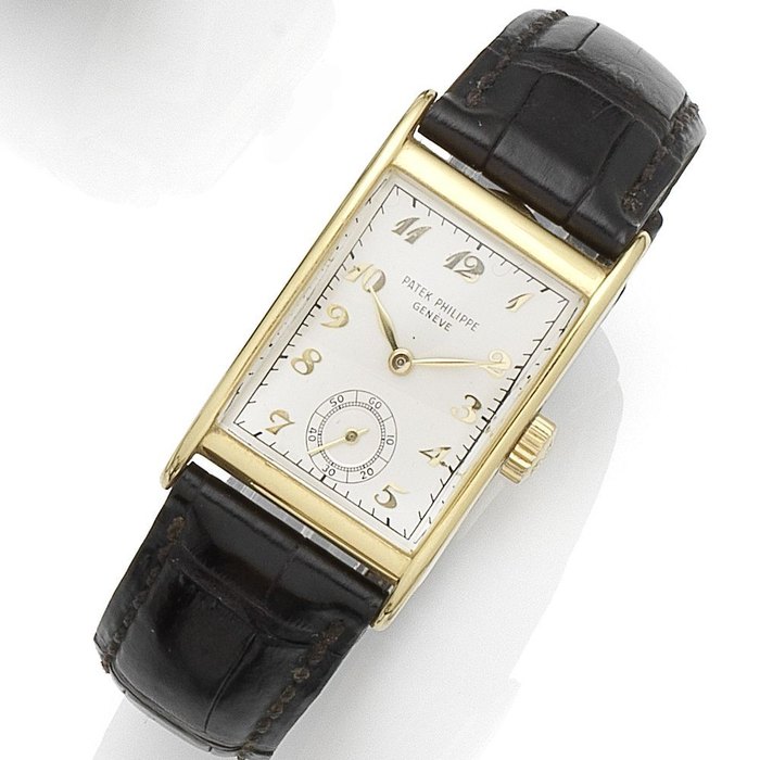 Patek Philippe. An 18K gold manual wind wristwatch Ref:1560/1, Serial No.662344, Movement No.972925, Circa 1960