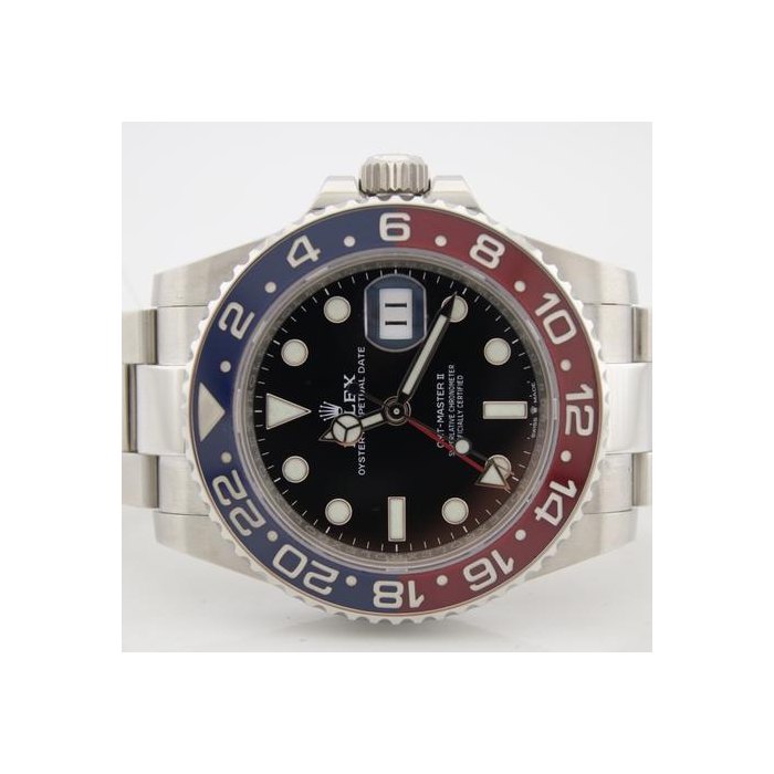 Rolex GMT-Master II2022 GMT-Master II Pepsi Oyster Stainless Steel 40mm Watch 126710BLRO