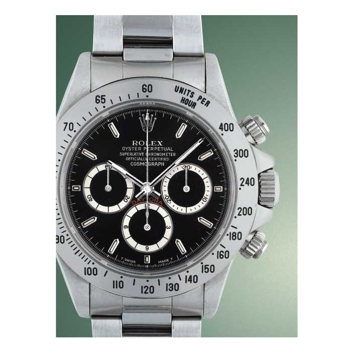 Rolex Daytona 16520 38mm Stainless steel Black