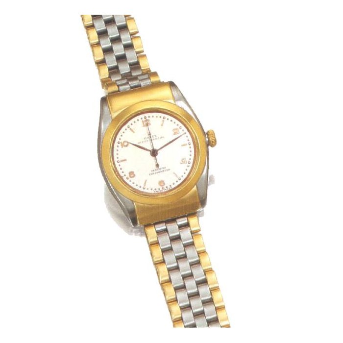 Rolex Oyster Perpetual 3065 30mm Rose gold and Stainless steel Silver