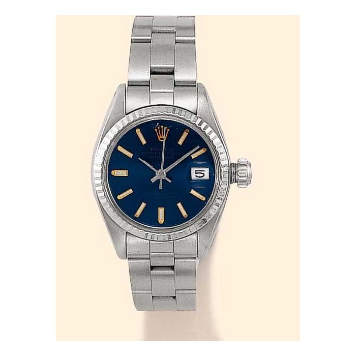 Rolex Lady-Datejust26mm Candy Pink Diamond Dial Jubilee Watch 6917 circa 1983