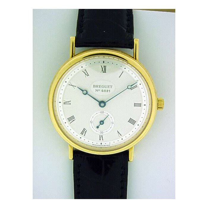 Breguet Classique 3910 35mm 18k yellow gold Silver