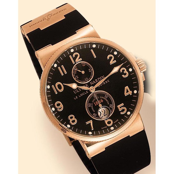 Ulysse Nardin Marine 266-66 41mm Rose gold Multi-colored