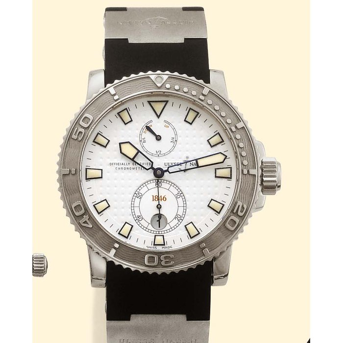 Ulysse Nardin Marine 263-33 42.5mm Stainless steel Black