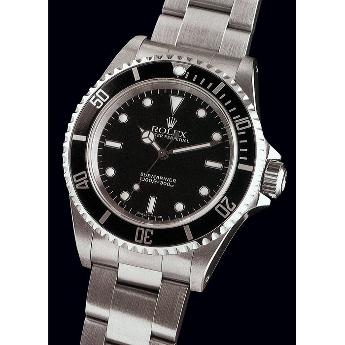 Rolex Submariner (No Date)No-Date 2 Liner Black Dial Steel Oyster 40mm Ref. 14060