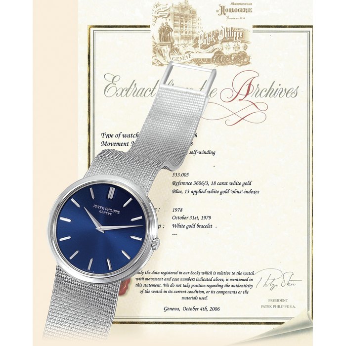 Patek Philippe Ref Ref 360 Ref. 3606/3
