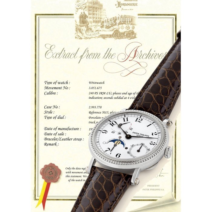 Patek Philippe Patek Philippe Ref Ref 5015