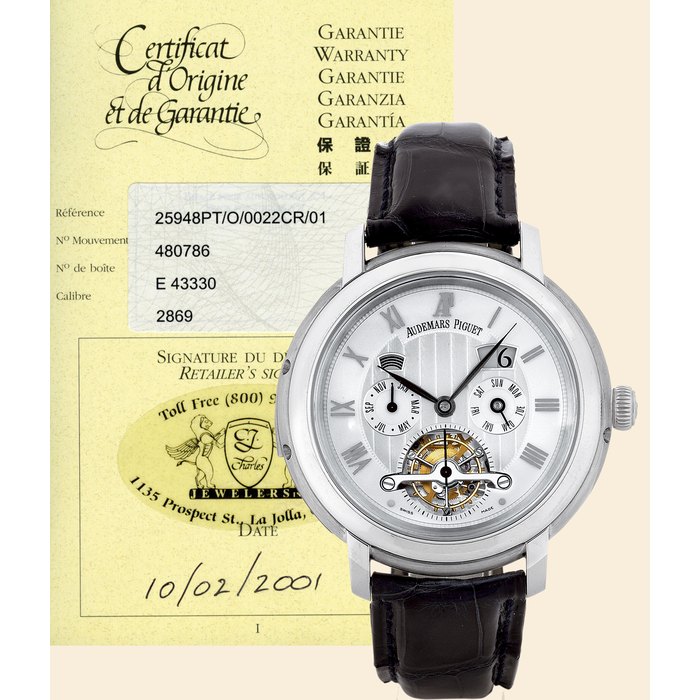 Audemars Piguet Audemars Piguet 25948PT, Price & Market Data