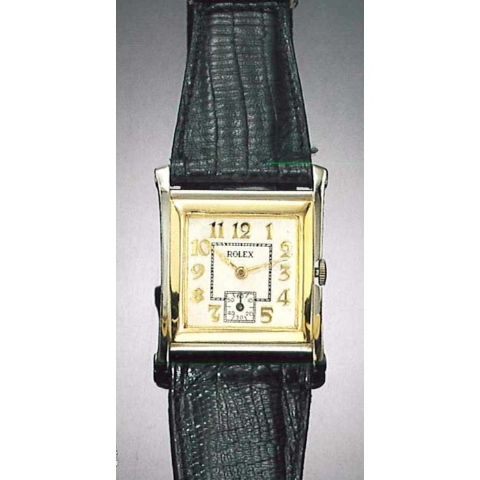 Rolex Prince 912 28mm 9K Yellow Gold White