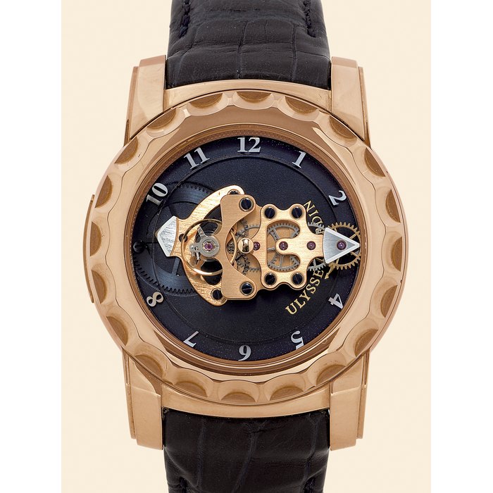 Ulysse Nardin Freak 016-88 42mm 18k gold Blue