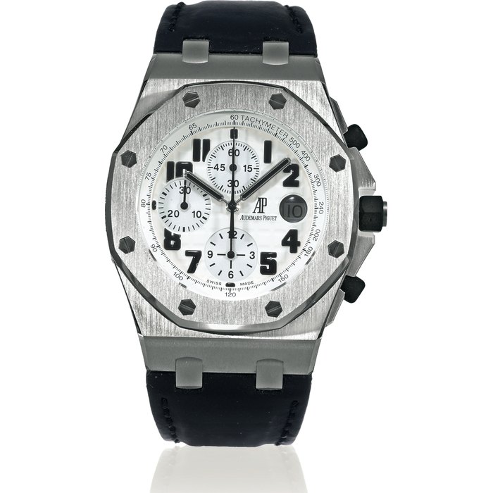 Audemars Piguet Royal Oak Offshore Chronograph2010 PAPERS Royal Oak Offshore BLACK THEMES 42mm 26020ST Watch