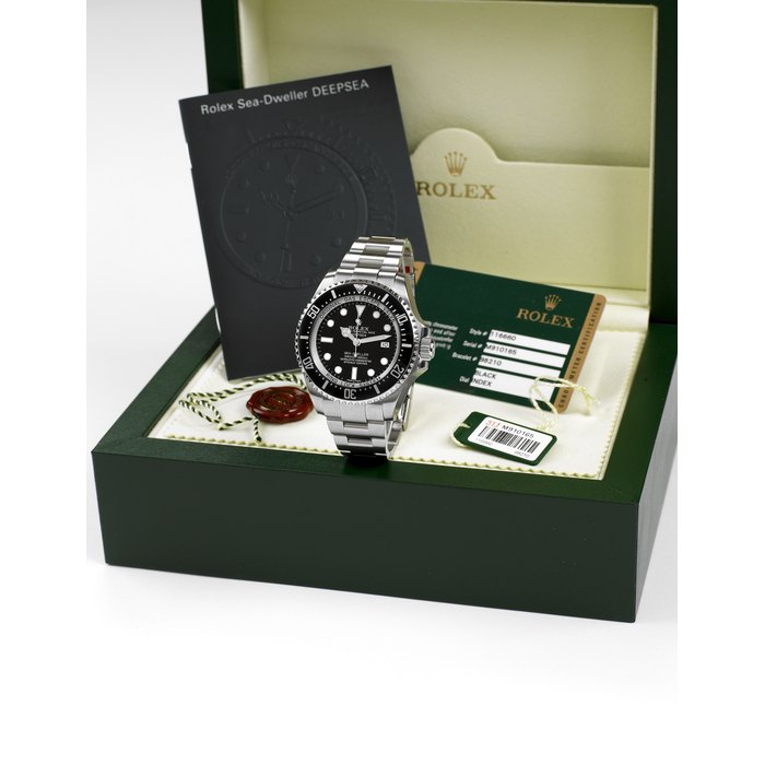 Rolex Rolex Sea-Dweller Deepsea 116660 41mm Stainless steel Black and Blue, Price & Market Data
