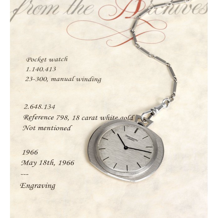 Patek Philippe Patek Philippe Ref Ref 798, Price & Market Data