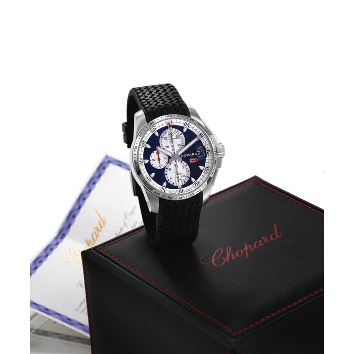 Chopard Mille MigliaGran Turismo XL Chronograph Steel SILVER 44mm 8459 Watch