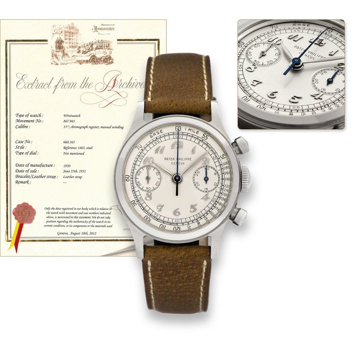 Patek Philippe Patek Philippe Ref Ref 1463