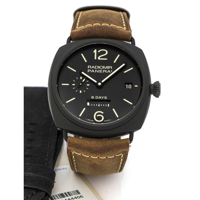 Panerai Officine Panerai Ref Pam 00384 Op 6840 Radiomir 8 Days Ceramica Ref. PAM00384