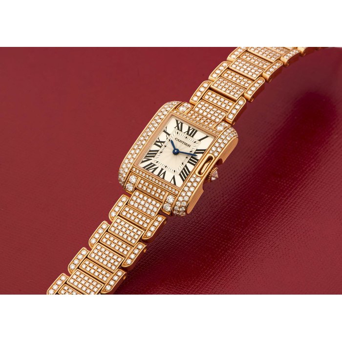 Cartier Ref 3487 Tank Anglaise