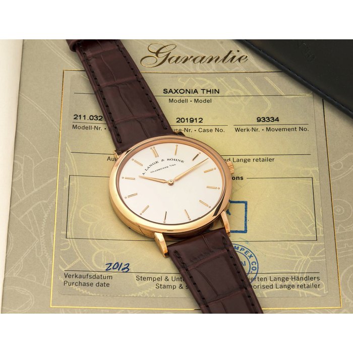  A Lange Sohne Ref 211 032 Saxonia Thin, Price & Market Data