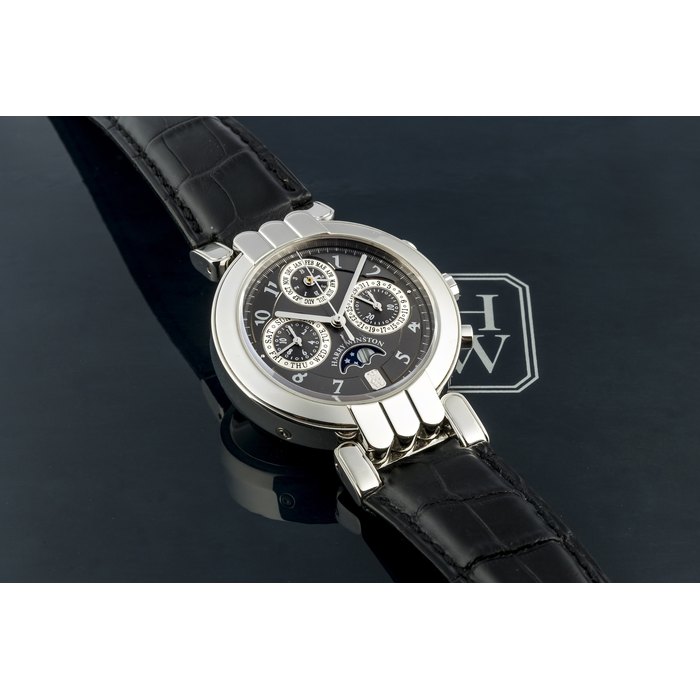 Harry Winston Ref 200 Mcapc38P Perpetual Calendar Chronograph
