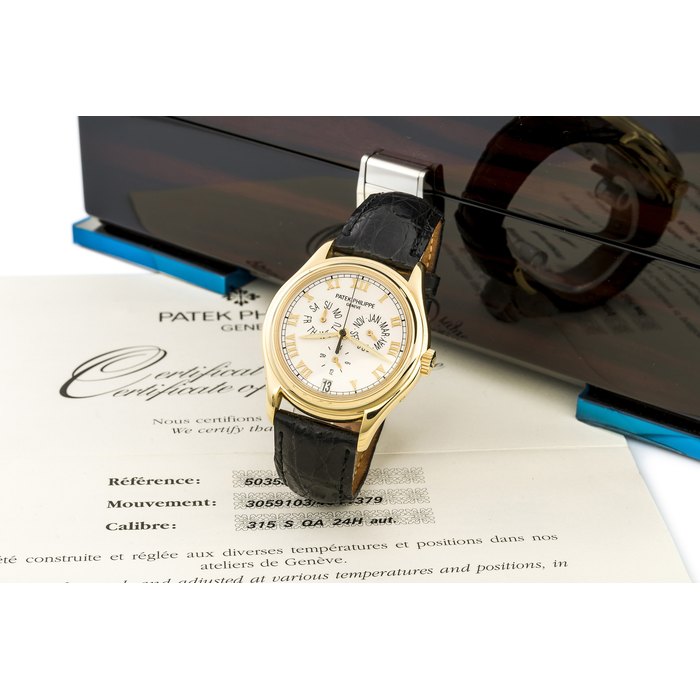 Patek Philippe Ref 5035 Annual Calendar