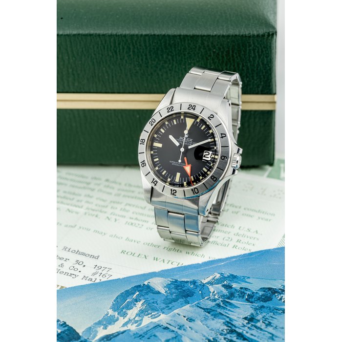 Rolex Ref 1655 Oyster Perpetual Date Explorer Ii Superlative Chronometer Officially Certified