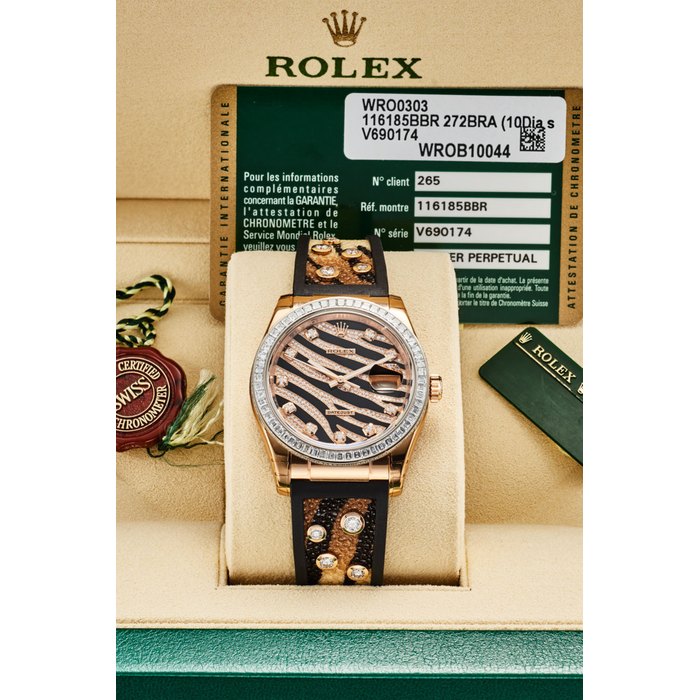 Rolex Ref 116185Bbr Datejust
