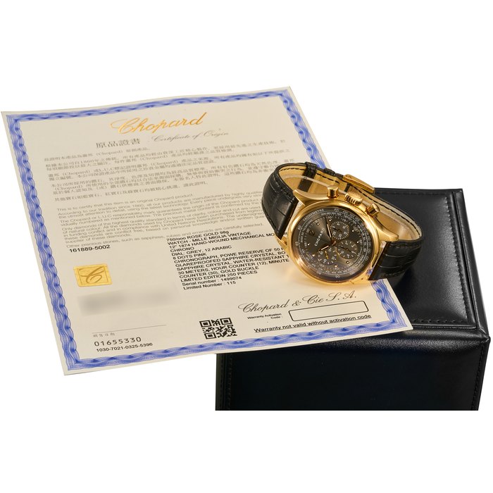 Chopard Ref 161889 5002 Rlg 1000 Miglia Vintage