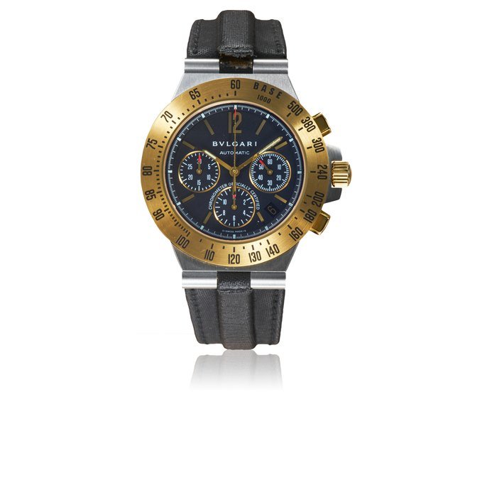 Bulgari Bulgari Ref Ch 40 Sg Ta Diagono Professional Automatic Chronometer Officially Certified