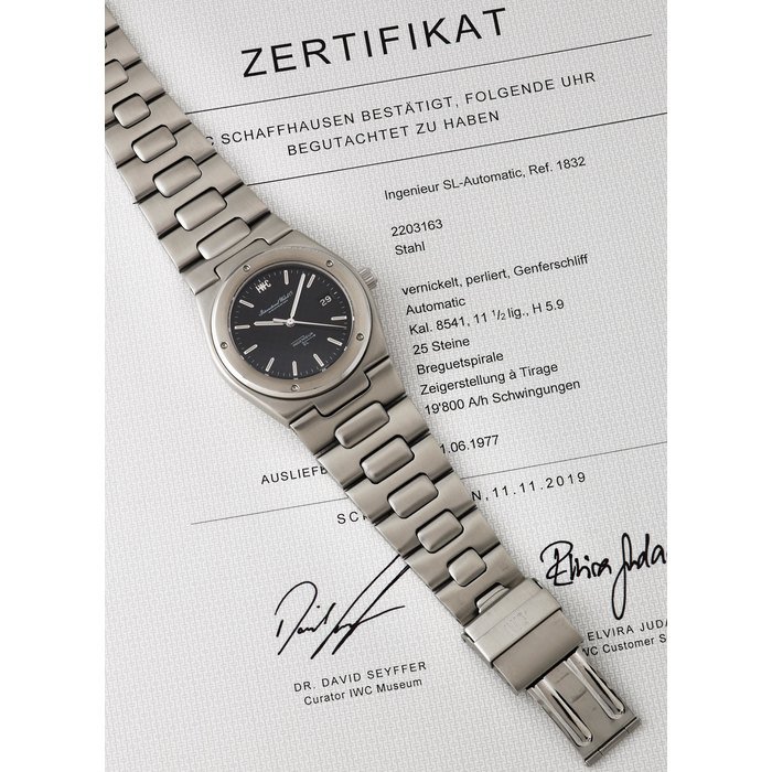 International Watch Co Ingenieur Sl So Called By Collectors Jumbo